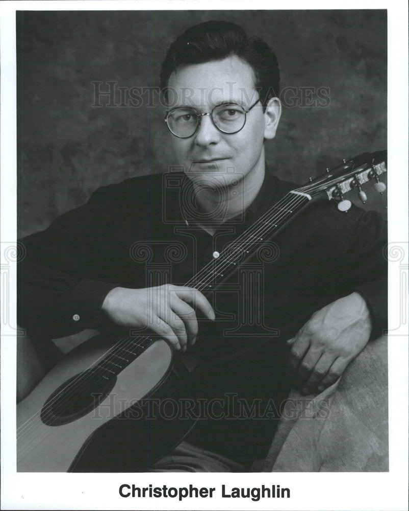 1994 Press Photo Christopher Laughlin, Chicago Classical Guitarist - Historic Images