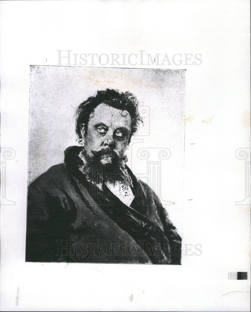 1969 Press Photo MUSSORGSKY RUSSIAN COMPOSER - Historic Images