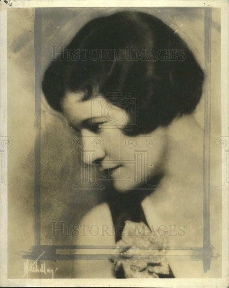 1931 Press Photo ODETTE MYRTIL AMERICAN ACTRESS SINGER VIOLINIST - Historic Images