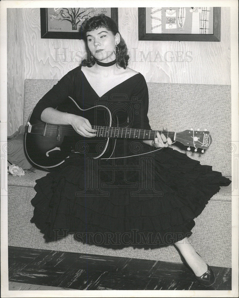 1955 Press Photo Roxie Paulson - Historic Images