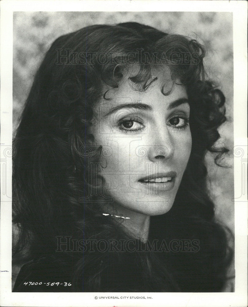 1977 Press Photo Barbara Parkins Actress Plays Two Roles In Testimony Of Two Men - Historic Images