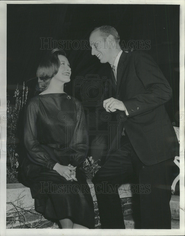 1964 Press Photo Mr. and Mrs. Thomas Platt Chicago Illinois Socialite - Historic Images