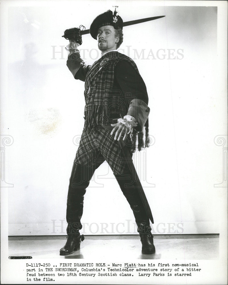 1947 Press Photo Marc Platt American Film Television Stage Actor - Historic Images