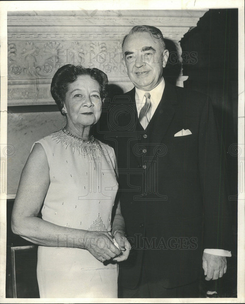 1963 Press Photo MR. AND MRS. ROBERT PREBLE WEDDING - Historic Images
