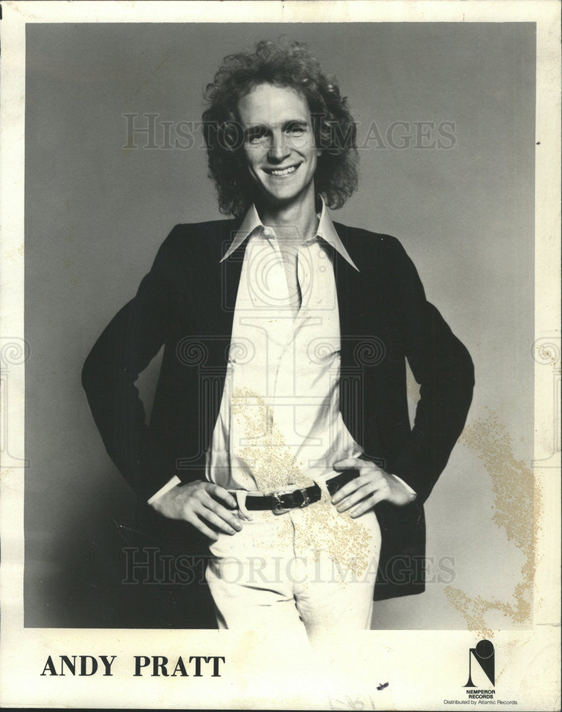 1977 Press Photo ANDY PRATT AMERICAN ROCK MUSIC SINGER SONGWRITER - Historic Images