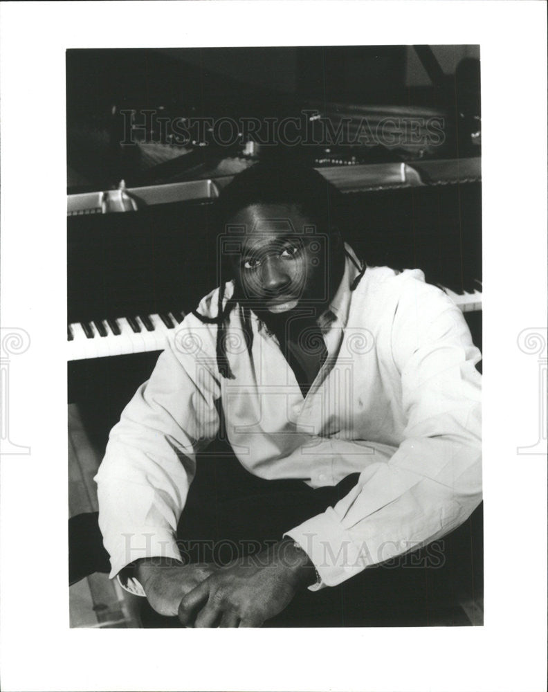 1996 Press Photo Classical Pianist Awadagin Pratt - Historic Images