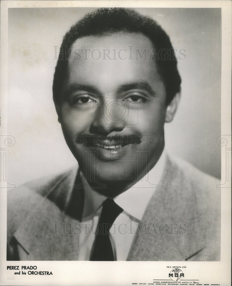 1958 Press Photo Musician Perez Prado - Historic Images