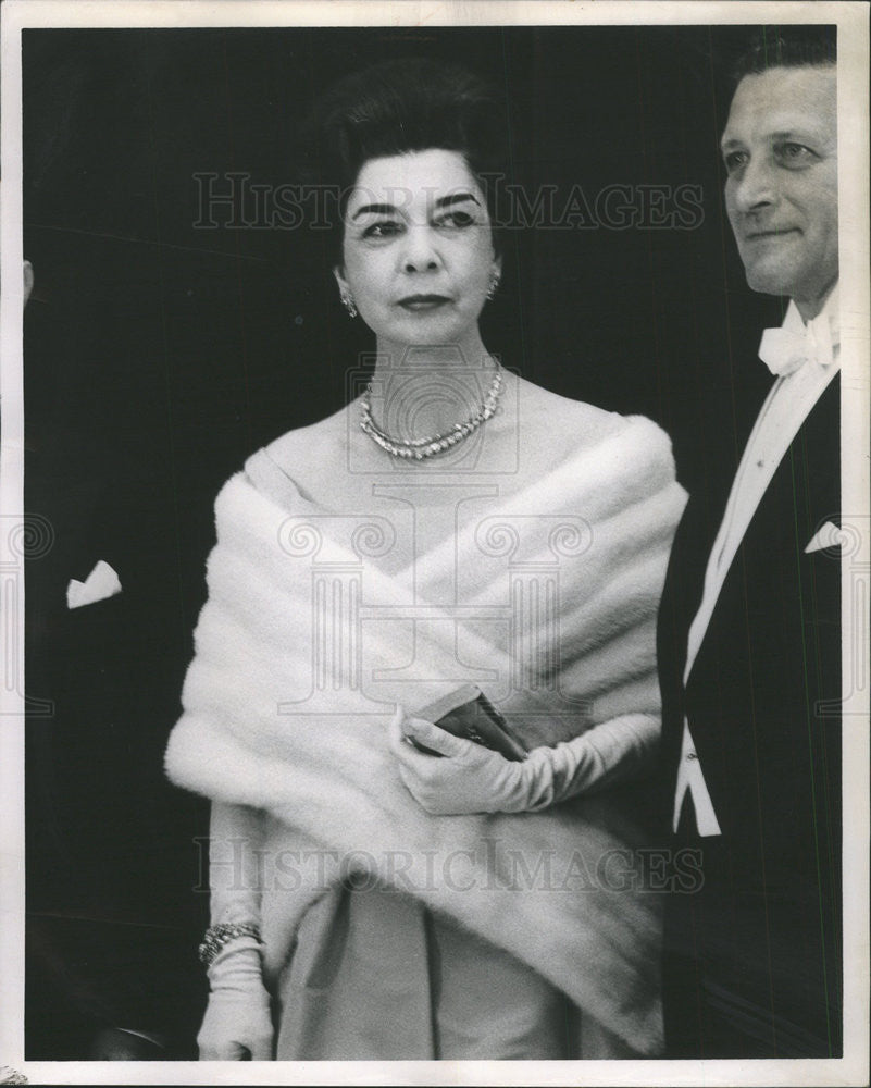 1961 Press Photo Mrs Manuel Prado - Historic Images