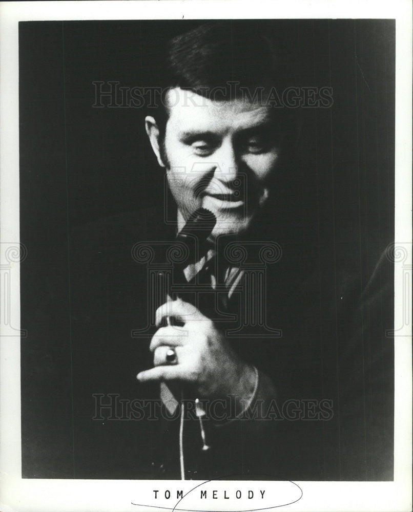 1971 Press Photo Tom Melody,comedian,singer - Historic Images