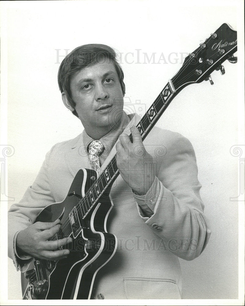 1969 Press Photo Will Mercier Singer Guitarist - Historic Images