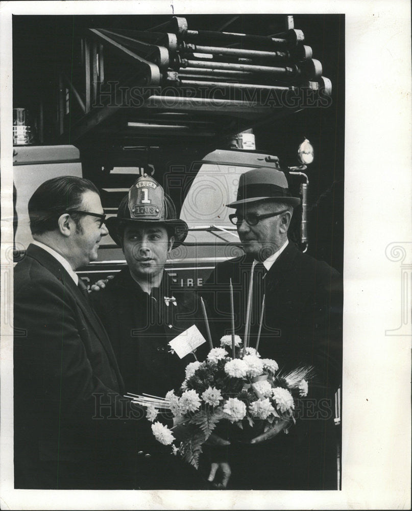 1972 Press Photo C Russell Proctor, Robert J. Quinn &amp; Nick Pistello - Historic Images