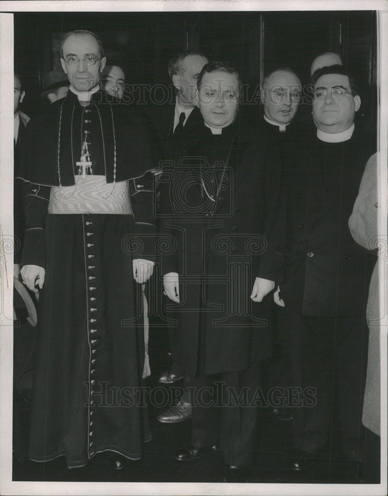 1936 Press Photo EDGENIO CARDINAL PACELLI CATHOLIC CHURCH PAPAL BISHOP FRANCIS - Historic Images