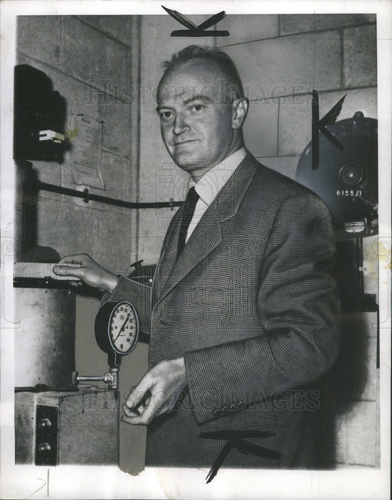 1959 Press Photo Roman Malinovski,prof at Israel&#39;s Institute - Historic Images