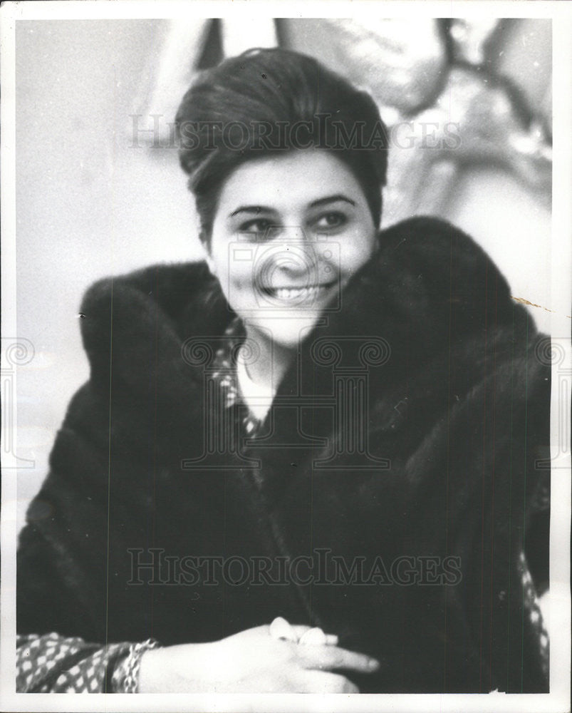 1966 Press Photo Adriana Maliponte,soprano - Historic Images