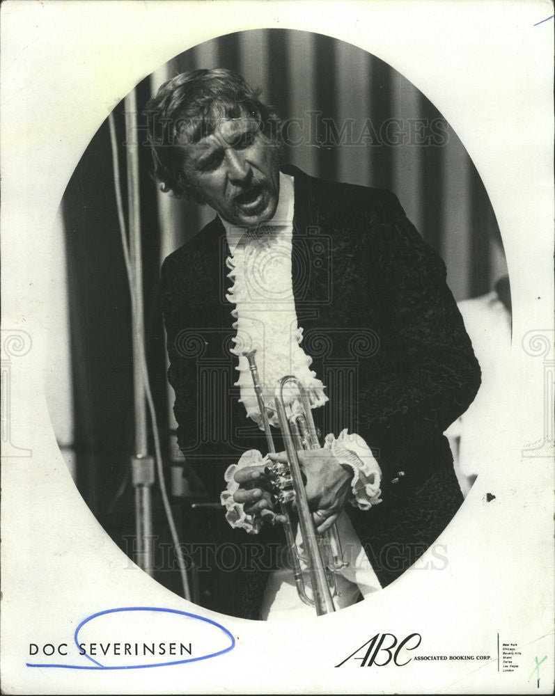 1976 Press Photo Doc Severinsen,musician - Historic Images