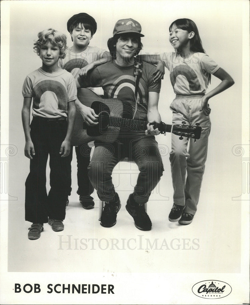 1987 Press Photo Bob schneider musician - Historic Images