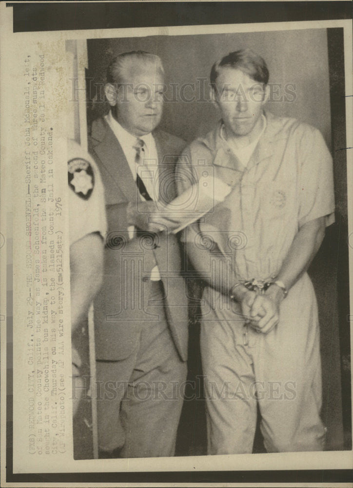 1976 Press Photo James Schoenfield life sentence - Historic Images