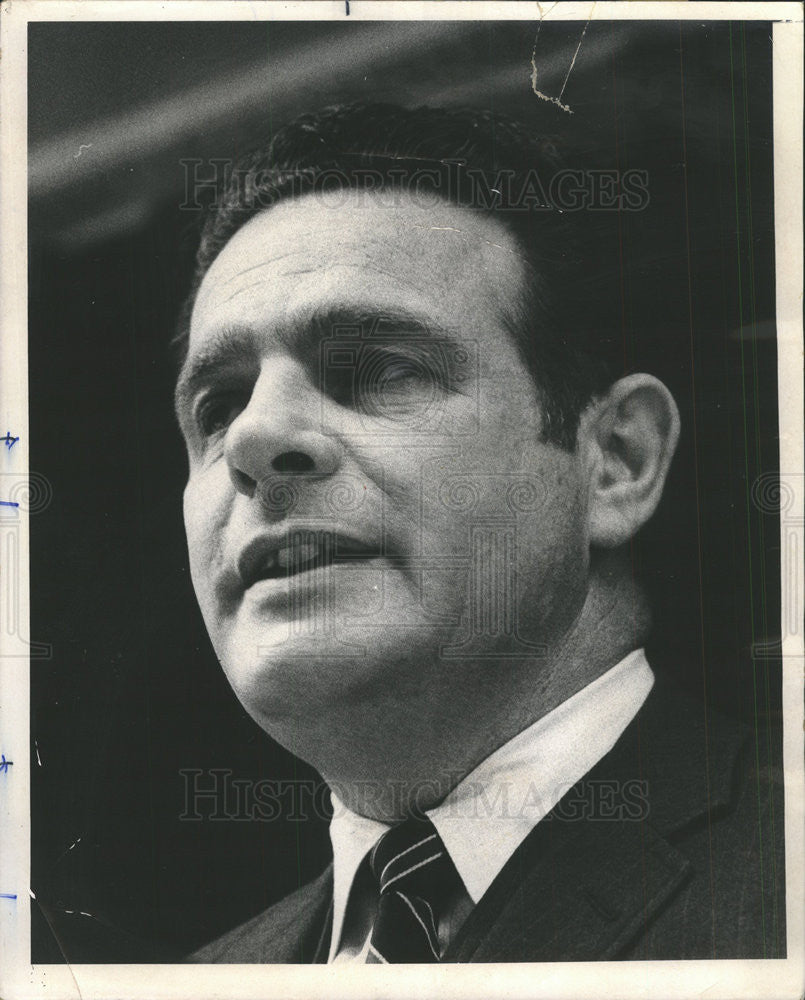 1970 Press Photo of James J. Needham of Securities Exchange Commission - Historic Images