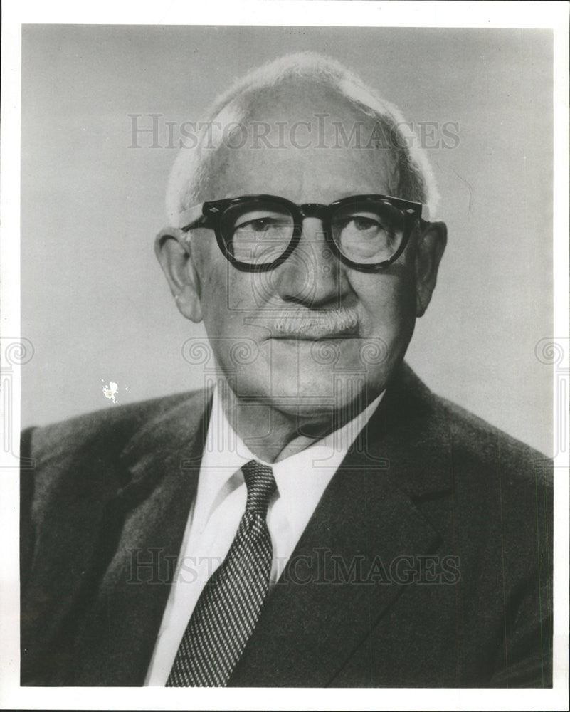 1966 Press Photo Maurice Needham,ad agency founder - Historic Images