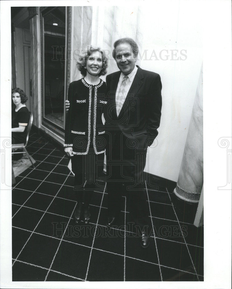 1993 Press Photo Gwill Newman and husband Bruce - Historic Images