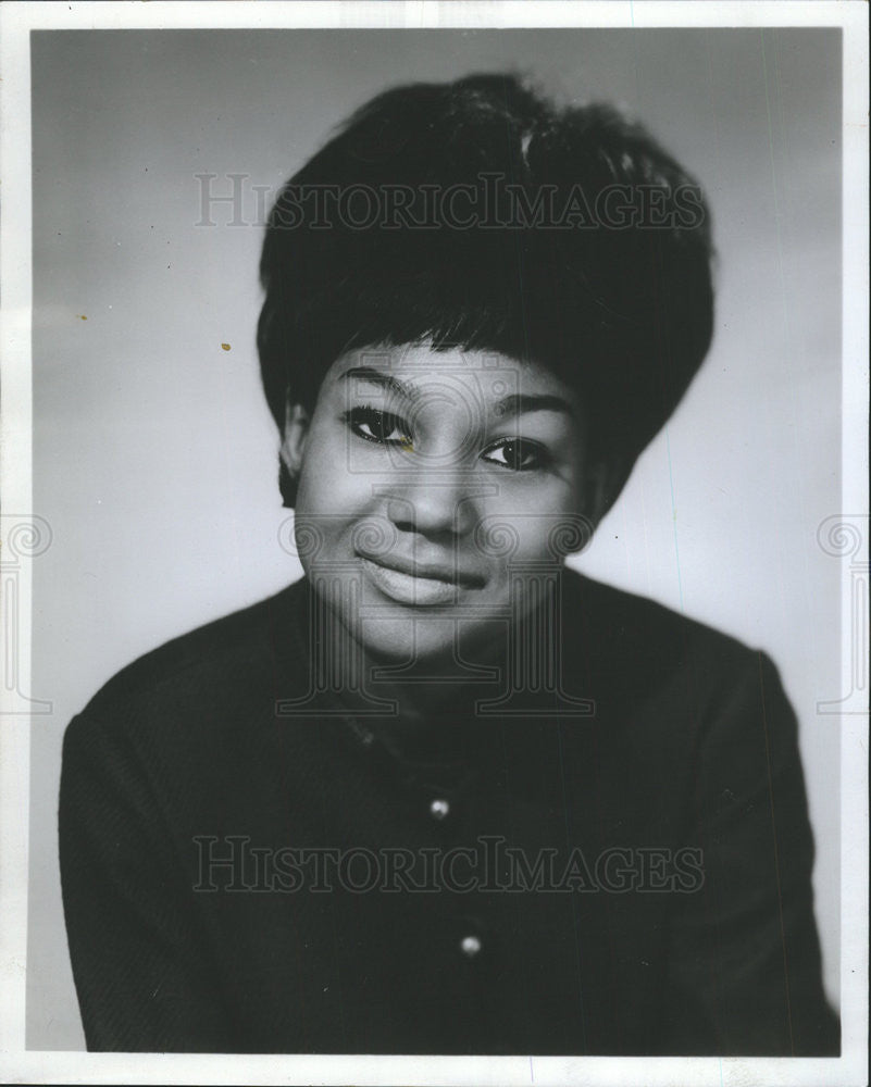 1968 Press Photo Bonne Nesbitt Former Daily News Editorial Assistant Joins WLS - Historic Images