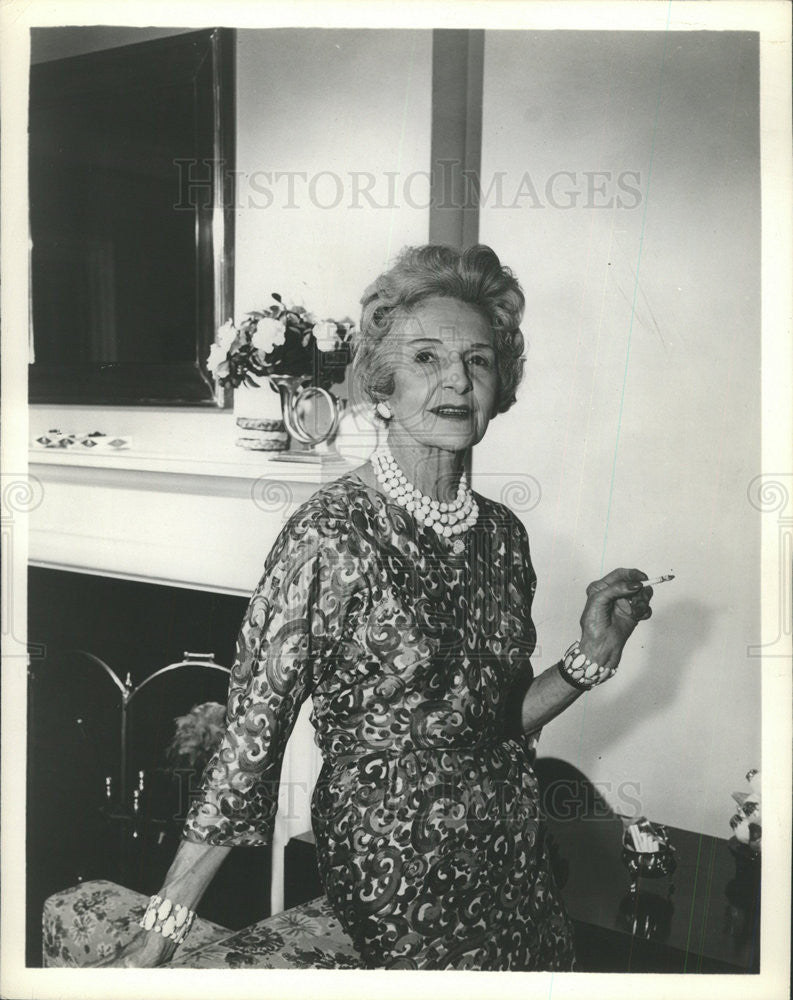 1964 Press Photo Cathleen Nesbit,actress - Historic Images