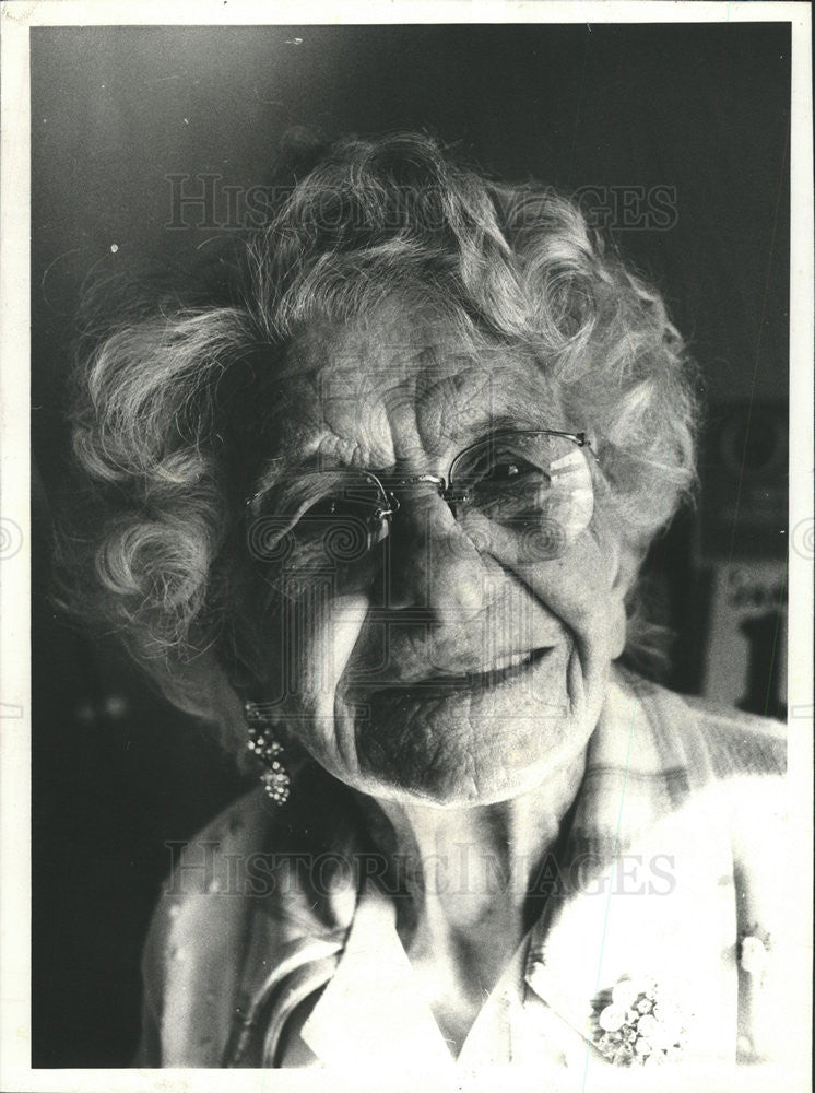 1978 Press Photo Maude Neel 101 - Historic Images