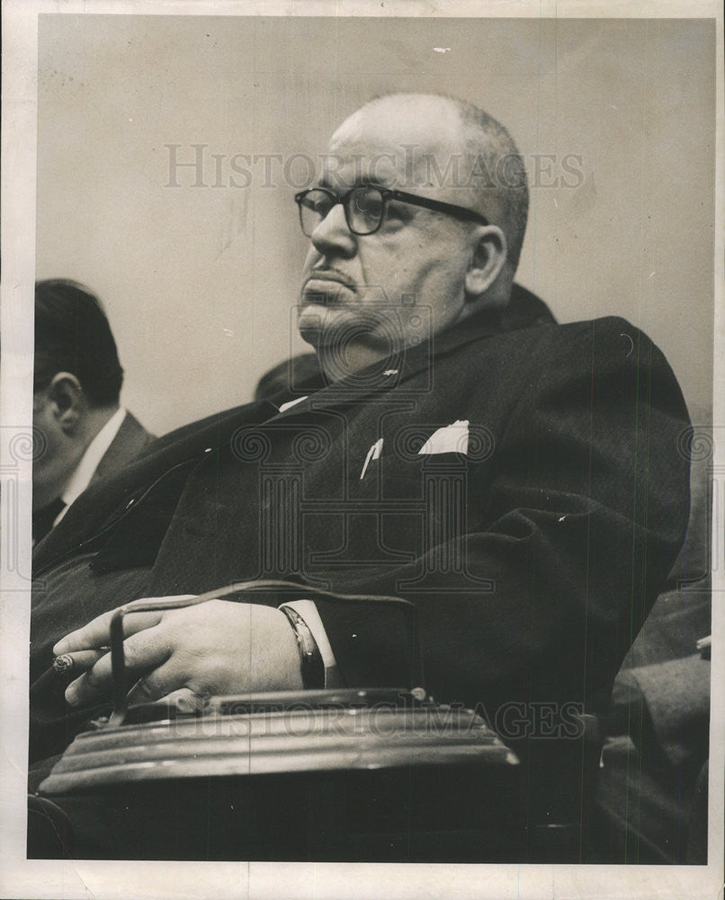 1963 Press Photo Herman Nebel,appointed memer of Public Aid Comm. - Historic Images