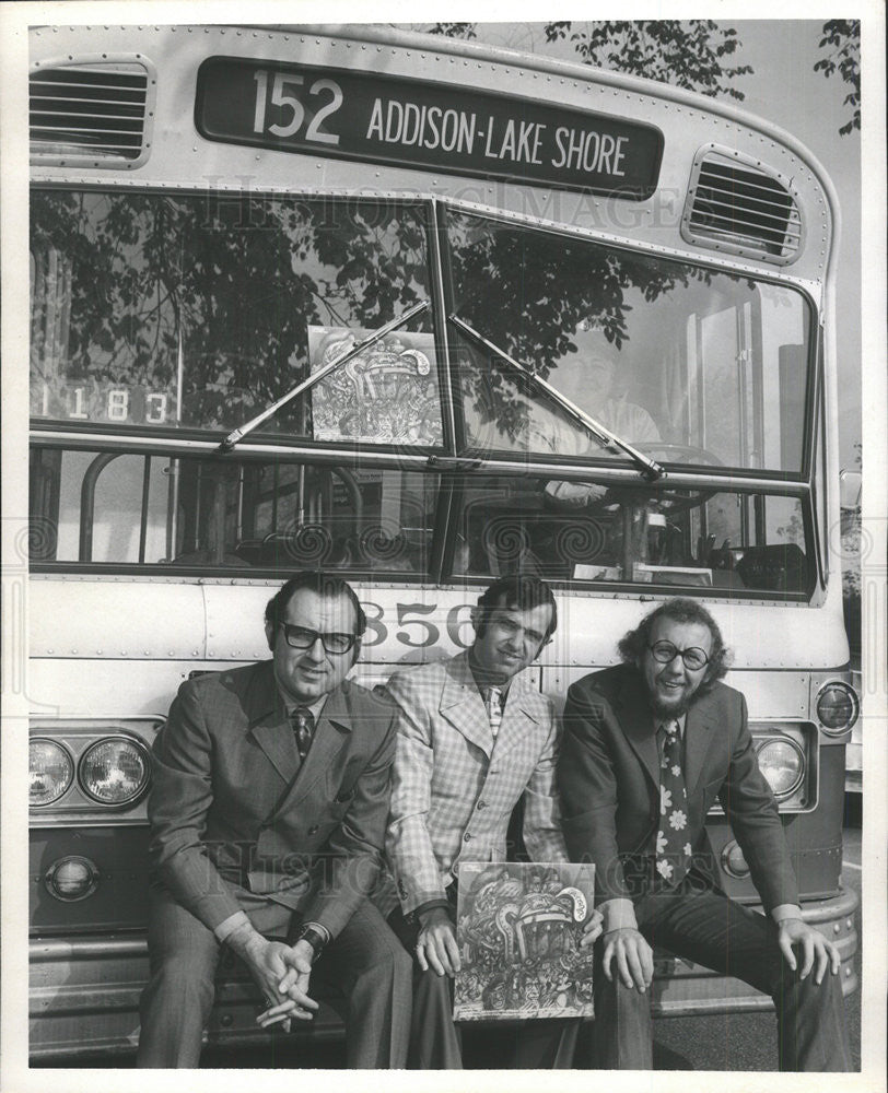 1970 Press Photo Burt Burdeen, Shelly Perkins, Wayne Juhun - Historic Images