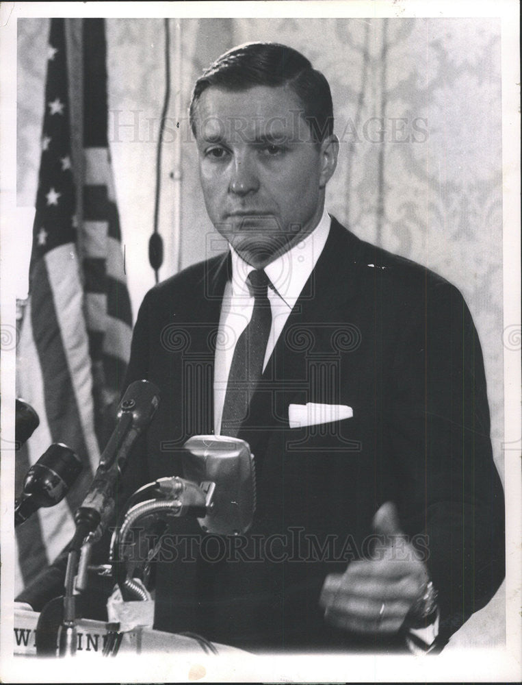 1964 Press Photo Charles H Percy,Gop candidate - Historic Images