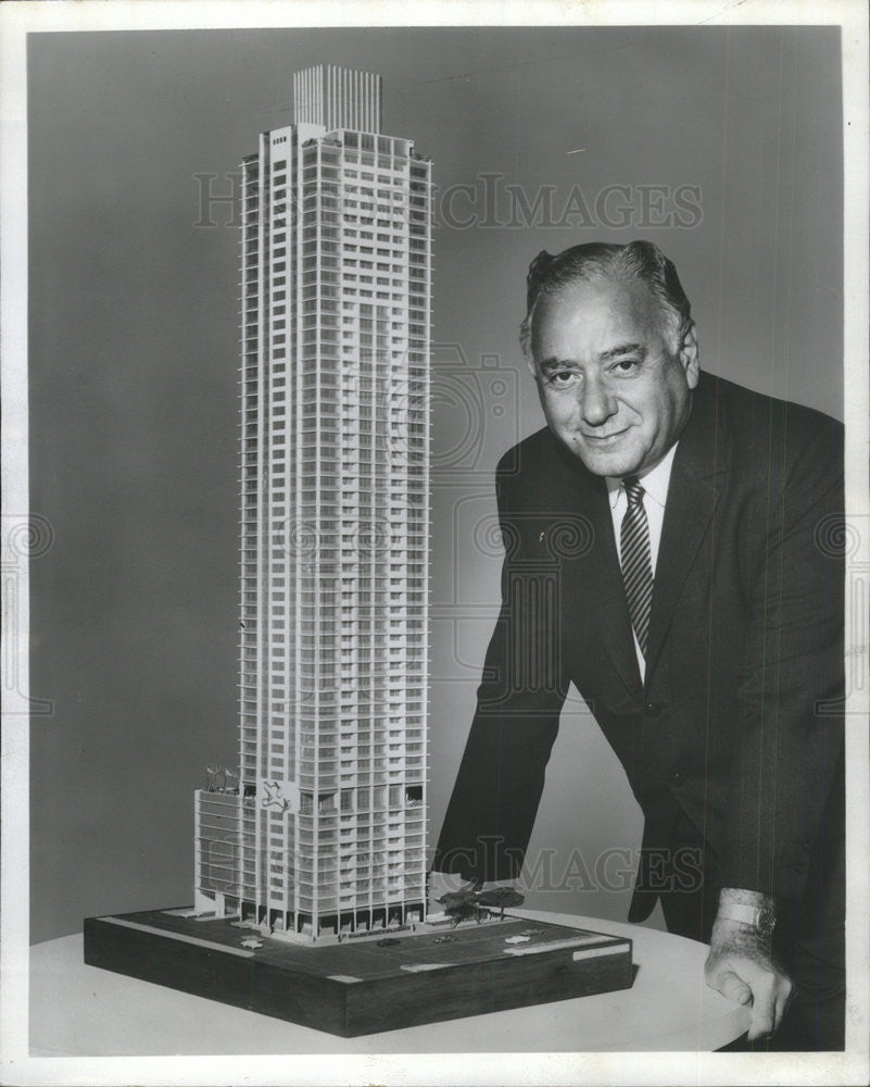 1964 Press Photo Devoloper harold periman - Historic Images