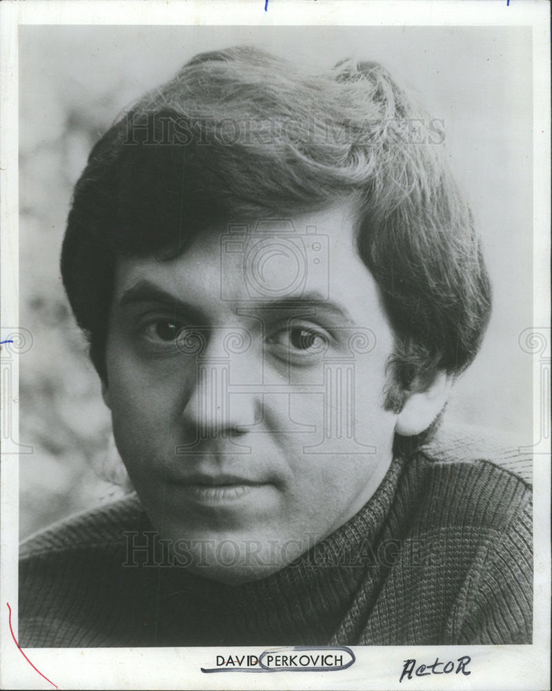 1975 Press Photo David Perkovich, actor - Historic Images