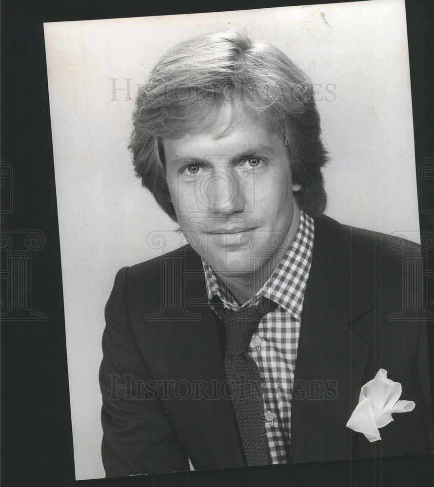 1987 Press Photo James Parker Simon &amp; Simon Actor - Historic Images