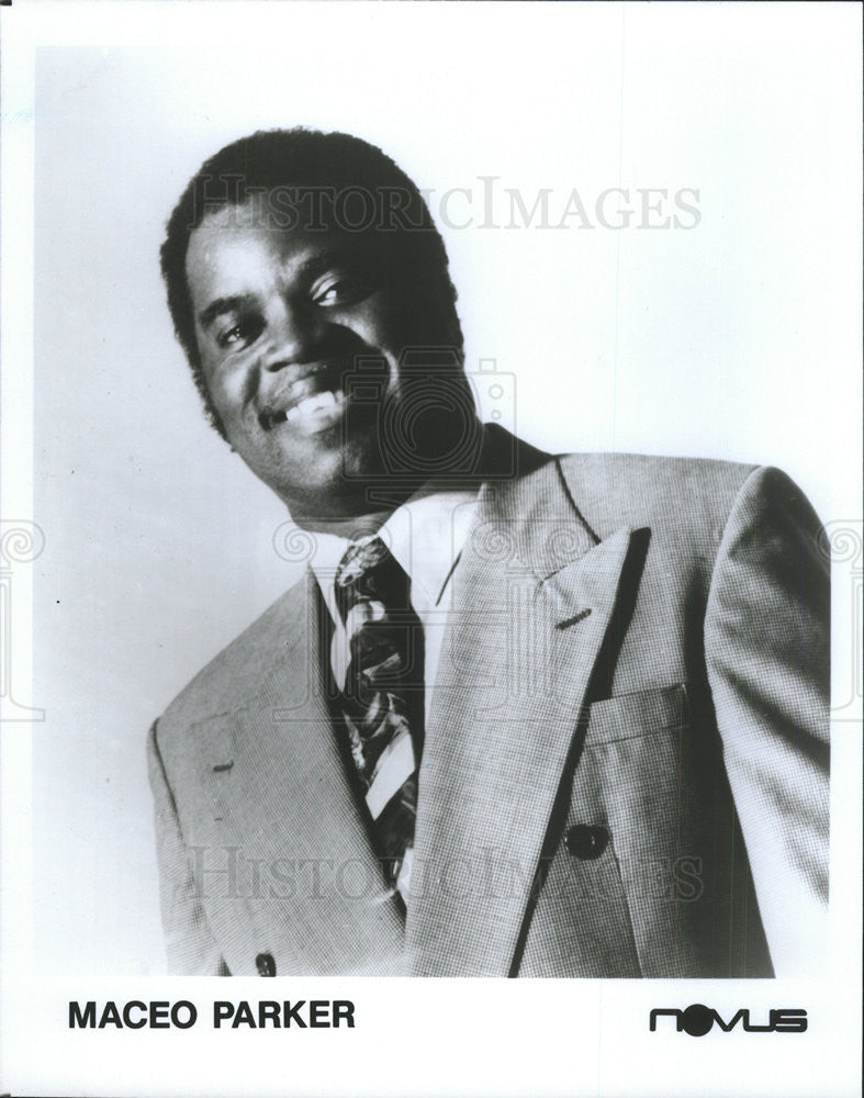 1995 Press Photo Saxman Maceo Parker promotional photo. - Historic Images