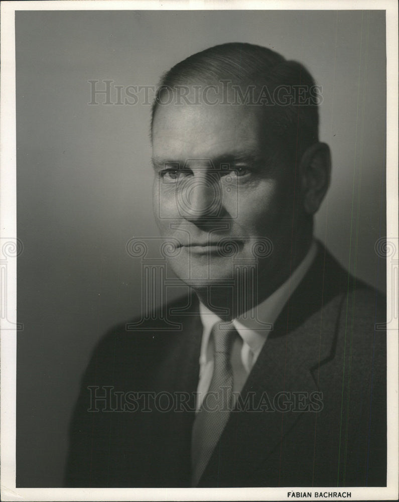 1962 Press Photo Charles Perrigo Welch Scientific Director - Historic Images