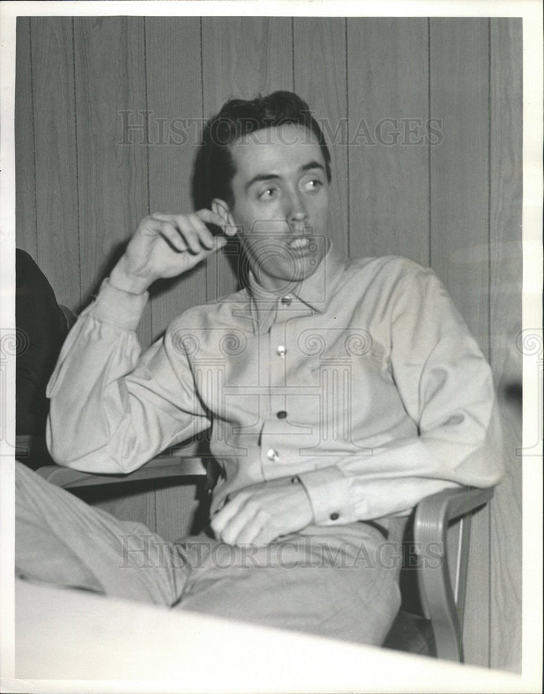 1964 Press Photo Fred Palkvics Convict Supermarket Robbery - Historic Images