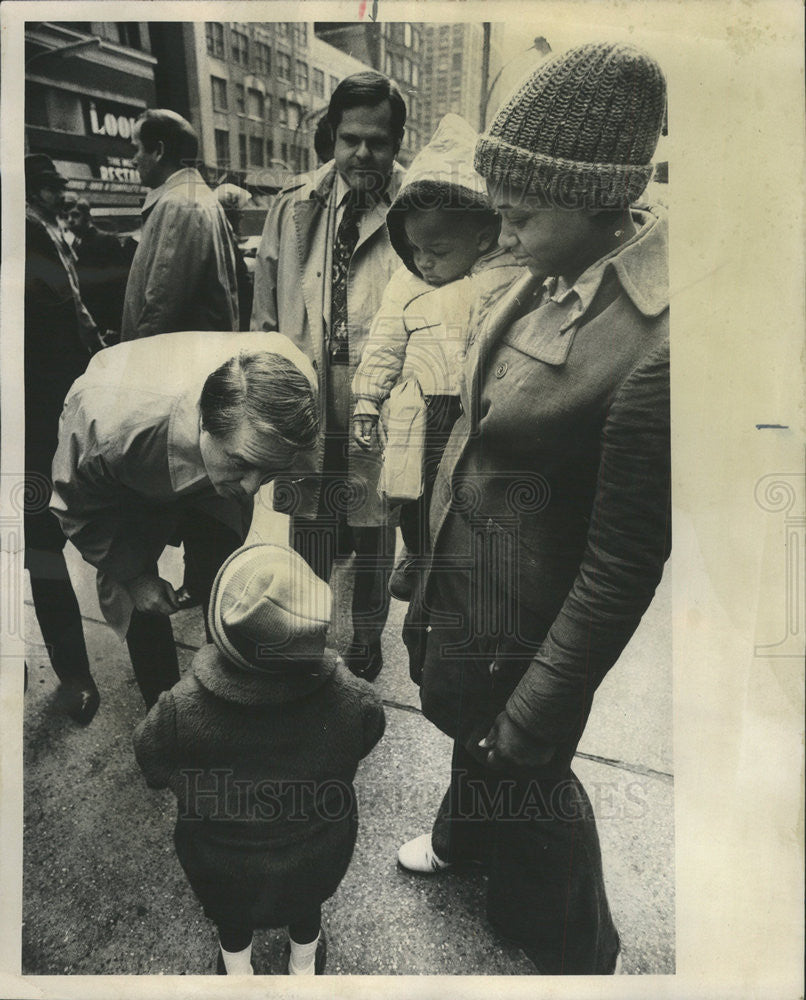 1976 Press Photo Sargent Shriver Candidate Democratic presidential Nomination - Historic Images