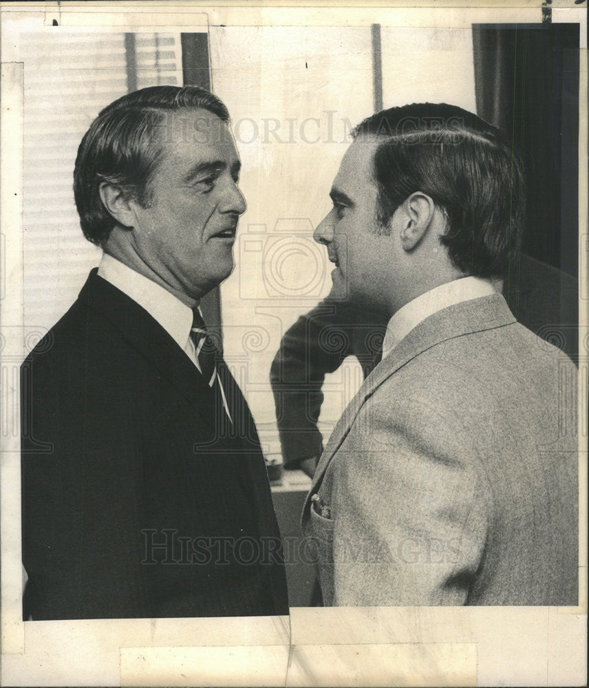 1969 Press Photo Sargent Shriver US Ambassador to France of Marshall Field - Historic Images