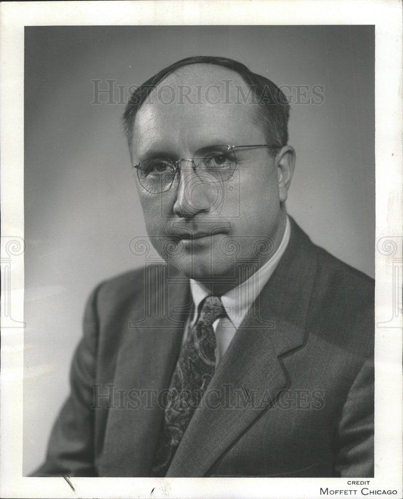1959 Press Photo JOHN K.LENGUM VICE PRESIDENT  BUSINESS ECONOMICS INC. - Historic Images