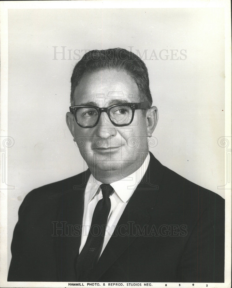 1966 Press Photo WilliamLaPedus Deaf Engineer Receive Award For BusinessSuccess - Historic Images