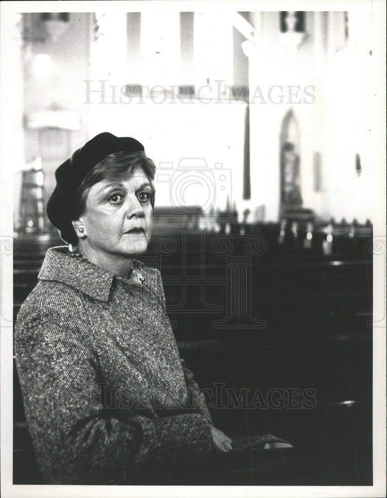 1993 Press Photo Angela Lansbury - Historic Images