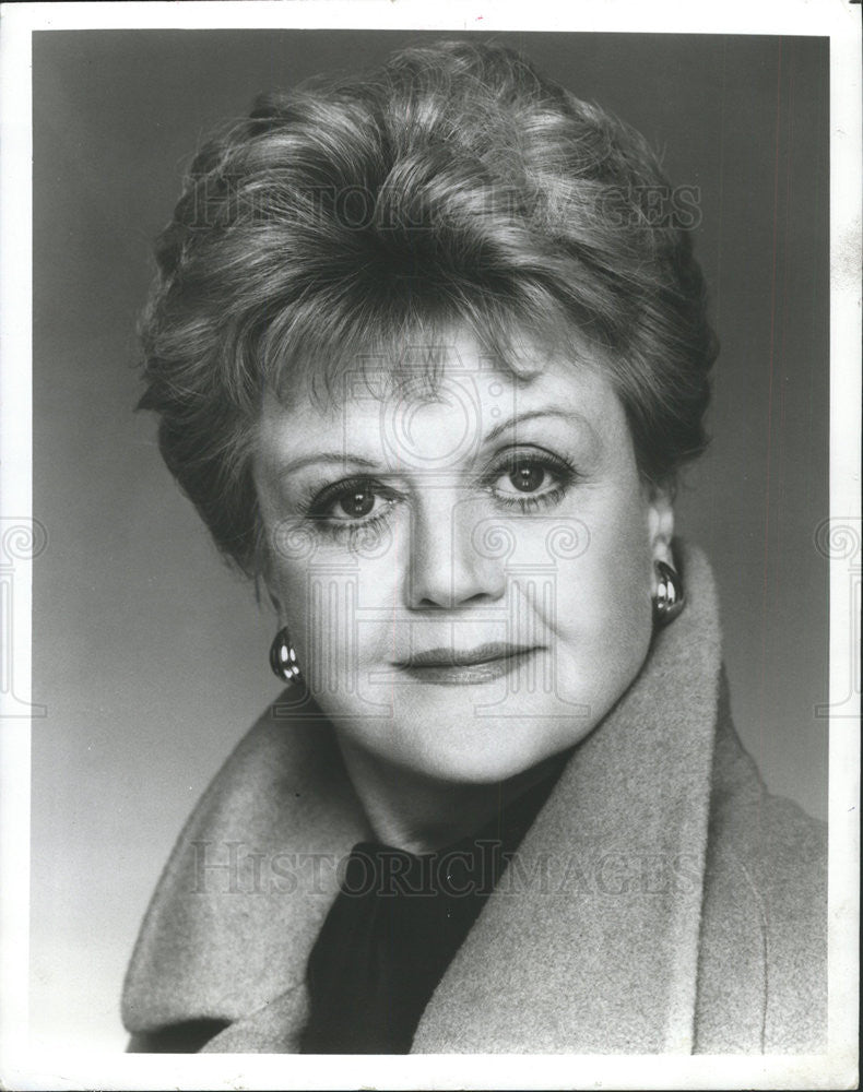 1995 Press Photo Angela Lansbury Murder She Wrote - Historic Images