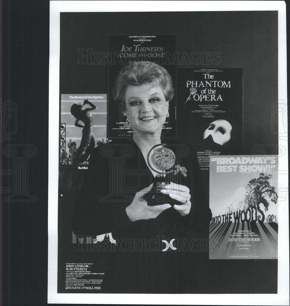 1988 Press Photo Angela Lansbury - Historic Images