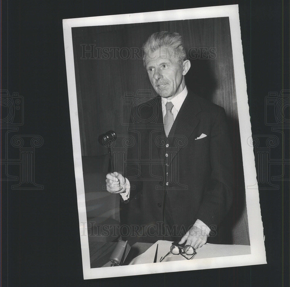 1948 Press Photo Fernand Lagenhove Will Assume Post Of President Of Council - Historic Images