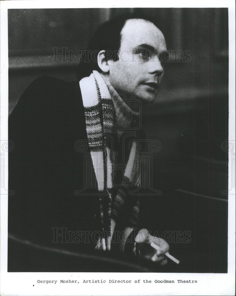 Press Photo Gregory Mosher Artistic Director Goodman Theatre - Historic Images