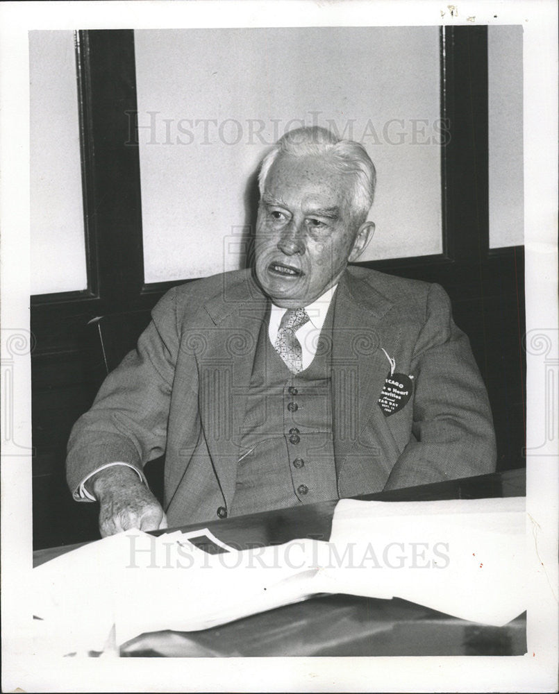 1955 Press Photo J. G. Peirson to surrender for involuntary manslaughter. - Historic Images