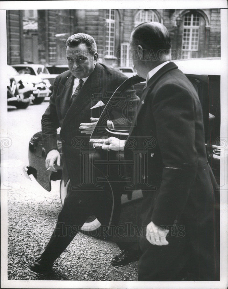 1953 Press Photo Joseph Laniel Newly-Summoned Candidate for the Post of Premier - Historic Images