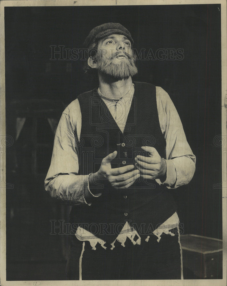 1971 Press Photo Lee Pelty American Musical Theatre Actor - Historic Images