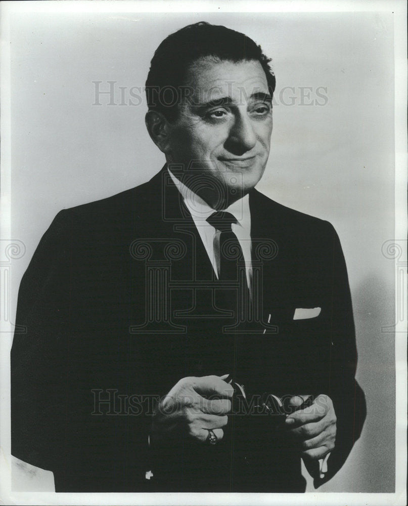 1970 Press Photo Jan Peerce American Operatic Tenor Singer - Historic Images