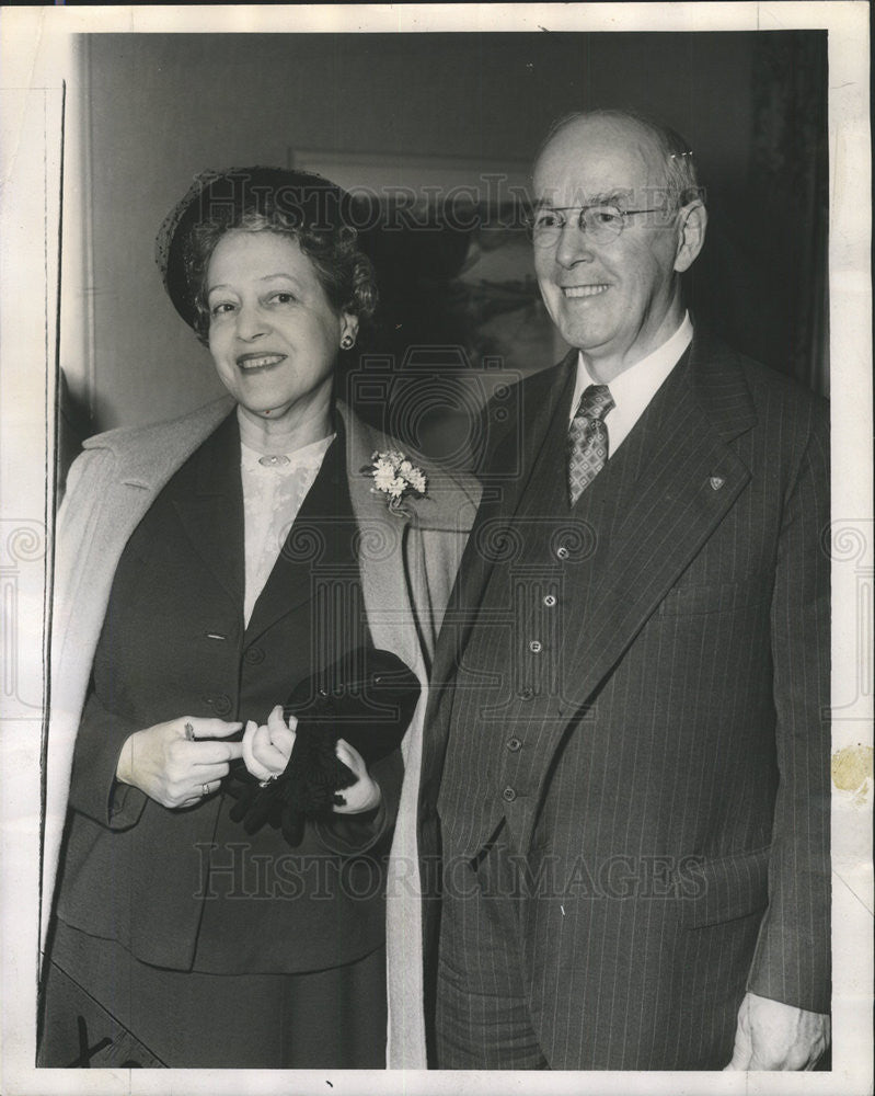 1951 Press Photo Charles Tobey American Republican Politician Senator - Historic Images